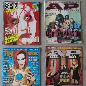 Marilyn Manson Magazines, Clippings and Book